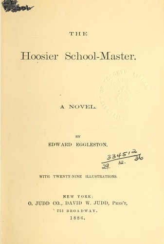 The Hoosier Schoolmaster